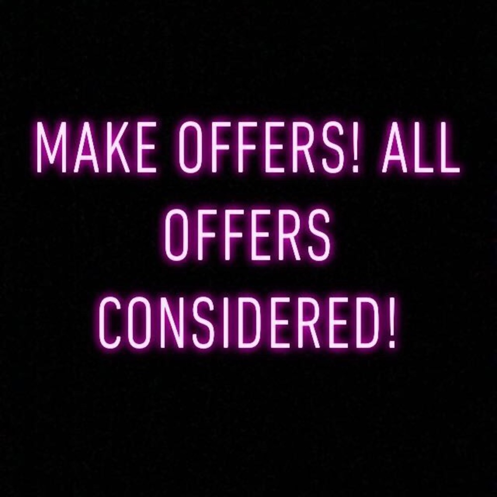 Make me an offer!